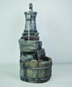 Enchanted Garden™ 20.75" Tiered Water Pump Outdoor Water Fountain -Enchanted Garden Sale 2775245 P LS V2