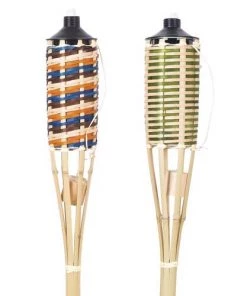 Enchanted Garden™ 60" Bamboo Patio Torch - Assorted Styles
