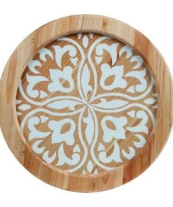 Enchanted Garden™ 11.75" Wood Serving Tray