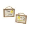Enchanted Garden™ 8" Wood Lemon Block Outdoor Wall Art - Assorted Styles -Enchanted Garden Sale 2775274