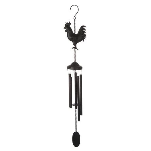 Enchanted Garden® 29" Rooster Wind Chime - Assorted Colors 7 Enchanted Garden® 29" Rooster Wind Chime - Assorted Colors - Image 5