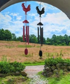 Enchanted Garden® 29" Rooster Wind Chime - Assorted Colors 14 Enchanted Garden® 29" Rooster Wind Chime - Assorted Colors -Enchanted Garden Sale 2775336 P SC
