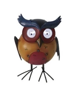 Enchanted Garden™ 11" Solar Owl Statue