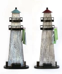 Enchanted Garden™ 20.5" Solar Lighthouse Statue - Assorted Styles -Enchanted Garden Sale 2775369 BK