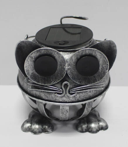 Enchanted Garden™ 5" Solar Metal Statue - Assorted Styles 4 Enchanted Garden™ 5" Solar Metal Statue - Assorted Styles - Image 2