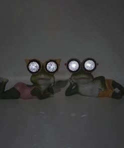 Enchanted Garden™ 7" Sunbathing Solar Frog Statue - Assorted Styles -Enchanted Garden Sale 2775377 P SFlighted.jpg