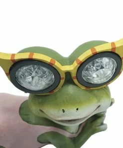 Enchanted Garden™ 7" Sunbathing Solar Frog Statue - Assorted Styles -Enchanted Garden Sale 2775377 P TP.jpg