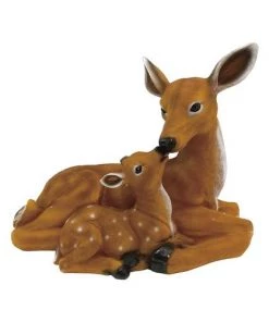 Enchanted Garden™ 13.8" Momma & Fawn Statue