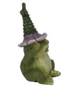 Enchanted Garden™ 6.3" Resin Frog Statue - Assorted Styles -Enchanted Garden Sale 2775392 P A LS