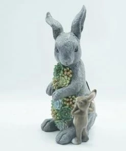 Enchanted Garden™ 12.8" Resin Succulent Rabbit Statue -Enchanted Garden Sale 2775393 P LS.jpg