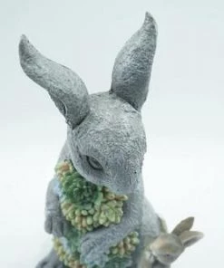 Enchanted Garden™ 12.8" Resin Succulent Rabbit Statue -Enchanted Garden Sale 2775393 P TP.jpg