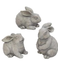 Enchanted Garden™ 7" Resin Bunny Statue - Assorted Styles