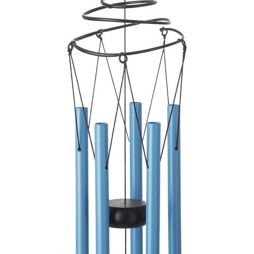 Enchanted Garden® 32.5" Metal Bicycle Wind Chime - Assorted Colors 4 Enchanted Garden® 32.5" Metal Bicycle Wind Chime - Assorted Colors - Image 2