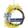 Enchanted Garden™ 20" Natural Wreath Outdoor Wall Art