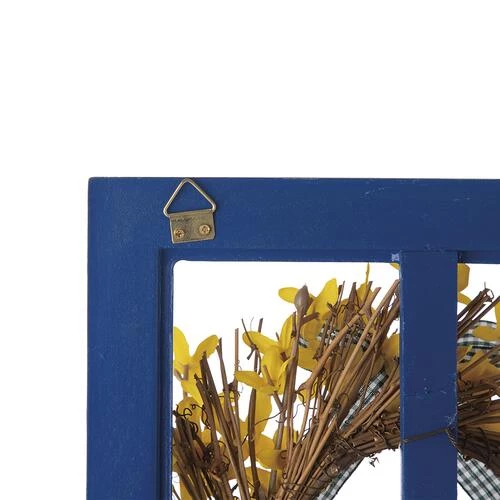 Enchanted Garden™ 19.7" Wood Floral Door Outdoor Wall Art - Assorted Styles 4 Enchanted Garden™ 19.7" Wood Floral Door Outdoor Wall Art - Assorted Styles - Image 2