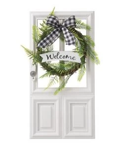 Enchanted Garden™ 19.7" Wood Floral Door Outdoor Wall Art - Assorted Styles 16 Enchanted Garden™ 19.7" Wood Floral Door Outdoor Wall Art - Assorted Styles -Enchanted Garden Sale 2775420B