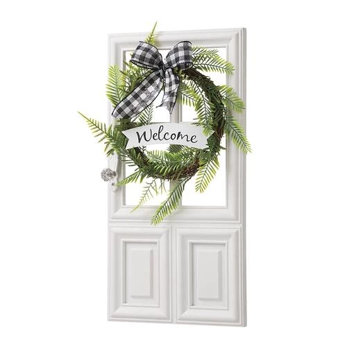 Enchanted Garden™ 19.7" Wood Floral Door Outdoor Wall Art - Assorted Styles 11 Enchanted Garden™ 19.7" Wood Floral Door Outdoor Wall Art - Assorted Styles - Image 9