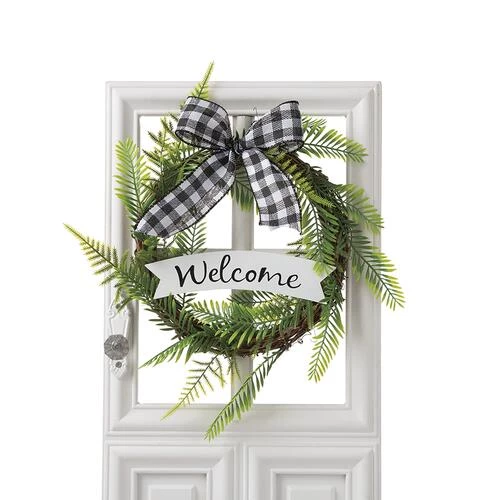 Enchanted Garden™ 19.7" Wood Floral Door Outdoor Wall Art - Assorted Styles 14 Enchanted Garden™ 19.7" Wood Floral Door Outdoor Wall Art - Assorted Styles - Image 12