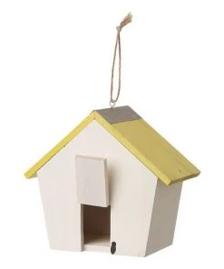 Enchanted Garden® 7.8" Wooden Lemon Bird House 15 Enchanted Garden® 7.8" Wooden Lemon Bird House -Enchanted Garden Sale 2775422 backview A