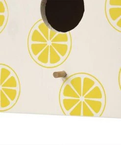 Enchanted Garden® 7.8" Wooden Lemon Bird House 13 Enchanted Garden® 7.8" Wooden Lemon Bird House -Enchanted Garden Sale 2775422 rightview