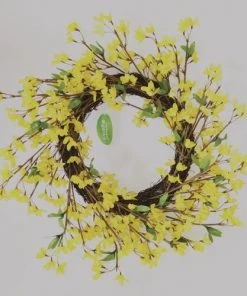 Enchanted Garden™ 22" Spring Wreath Outdoor Wall Art - Assorted Styles -Enchanted Garden Sale 2775454 4