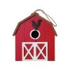 Enchanted Garden 9.5" Wooden Barn Bird House -Enchanted Garden Sale 2775457.jpg