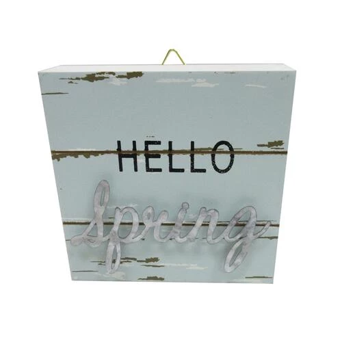 Enchanted Garden™ 6.3" Wood Decor Signs - Assorted Styles 3 Enchanted Garden™ 6.3" Wood Decor Signs - Assorted Styles