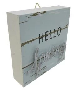 Enchanted Garden™ 6.3" Wood Decor Signs - Assorted Styles 12 Enchanted Garden™ 6.3" Wood Decor Signs - Assorted Styles -Enchanted Garden Sale 2775464 P A LS