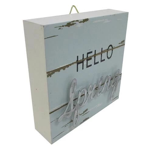 Enchanted Garden™ 6.3" Wood Decor Signs - Assorted Styles 5 Enchanted Garden™ 6.3" Wood Decor Signs - Assorted Styles - Image 3