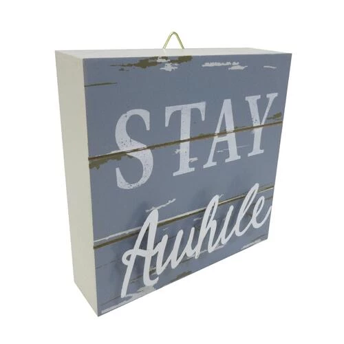 Enchanted Garden™ 6.3" Wood Decor Signs - Assorted Styles 7 Enchanted Garden™ 6.3" Wood Decor Signs - Assorted Styles - Image 5