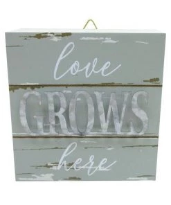 Enchanted Garden™ 6.3" Wood Decor Signs - Assorted Styles 15 Enchanted Garden™ 6.3" Wood Decor Signs - Assorted Styles -Enchanted Garden Sale 2775464 P C
