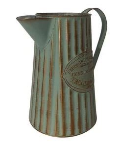 Enchanted Garden™ 10.6" Metal Pitcher - Assorted Styles -Enchanted Garden Sale 2775471 B P LS