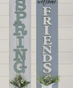 Enchanted Garden™ 35.6" Porch Sign Outdoor Wall Art - Assorted Styles -Enchanted Garden Sale 2775482 PorchSign