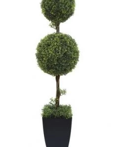 Enchanted Garden™ 36" Artificial Boxwood Topiary With Pot