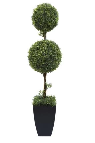Enchanted Garden™ 36" Artificial Boxwood Topiary With Pot 3 Enchanted Garden™ 36" Artificial Boxwood Topiary With Pot