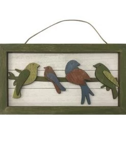Enchanted Garden™ 7.8" Wood Bird Outdoor Wall Art - Assorted Styles -Enchanted Garden Sale 2775489 A P