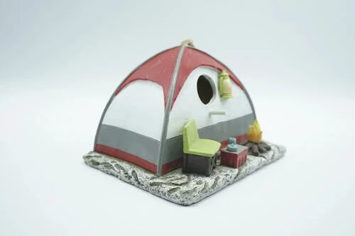 Enchanted Garden® 12" Tent Bird House 5 Enchanted Garden® 12" Tent Bird House - Image 3
