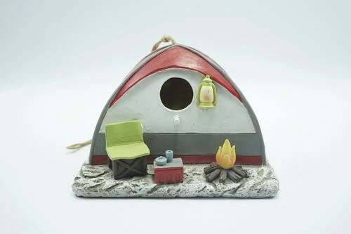 Enchanted Garden® 12" Tent Bird House 3 Enchanted Garden® 12" Tent Bird House