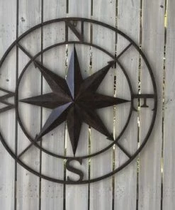 Enchanted Garden™ 26.5" Metal Compass Outdoor Wall Art -Enchanted Garden Sale 2775520 SC