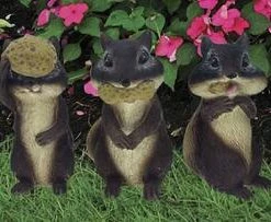 Enchanted Garden™ 6" Resin Chipmunk Statue - Assorted Styles -Enchanted Garden Sale 2775535 ChipmunkStatue