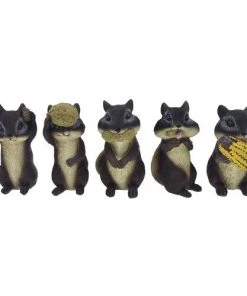 Enchanted Garden™ 6" Resin Chipmunk Statue - Assorted Styles