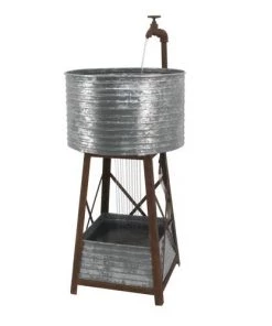 Enchanted Garden™ 34" Apple Hill Outdoor Water Fountain