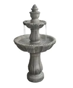 Enchanted Garden™ 48" Tiered Florence Outdoor Water Fountain
