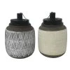Enchanted Garden™ 8" Geometric Cement Tabletop Patio Torch - Assorted Styles -Enchanted Garden Sale 2775560 2021 CMYK
