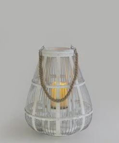 Enchanted Garden™ 14" Wood Lantern 11 Enchanted Garden™ 14" Wood Lantern -Enchanted Garden Sale 2775562 lit2 3600px