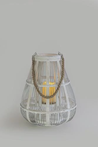 Enchanted Garden™ 14" Wood Lantern 7 Enchanted Garden™ 14" Wood Lantern - Image 5