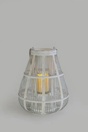 Enchanted Garden™ 14" Wood Lantern 6 Enchanted Garden™ 14" Wood Lantern - Image 4