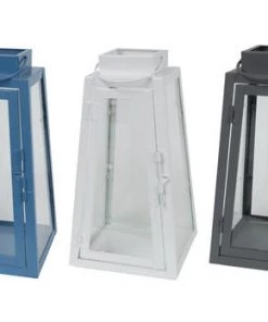 Enchanted Garden™ 9.4" Metal Lantern - Assorted Colors