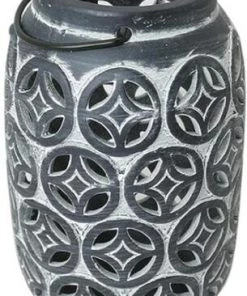 Enchanted Garden™ 7.8" Ceramic Moroccan Die-Cut Lantern - Assorted Colors -Enchanted Garden Sale 2775571 Lantern 2