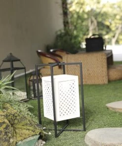 Enchanted Garden™ 18" Bamboo Flameless Candle LED Lantern -Enchanted Garden Sale 2775572 2